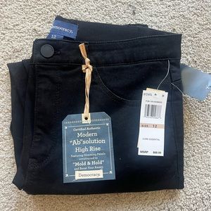 Democracy Tummy Control Black Jeans